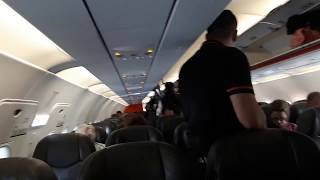 Inside Jetstar Cabin