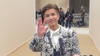 IWATA TAKANORI (岩田 剛典) AT LOUIS VUITTON MEN'S FALL-WINTER 2023 SHOW IN PARIS