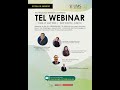 OPENING SPEECH FOR TEL WEBINAR