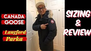 Canada goose LANGFORD PARKA SIZING AND REVIEW