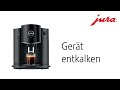 JURA D4 - Gerät entkalken