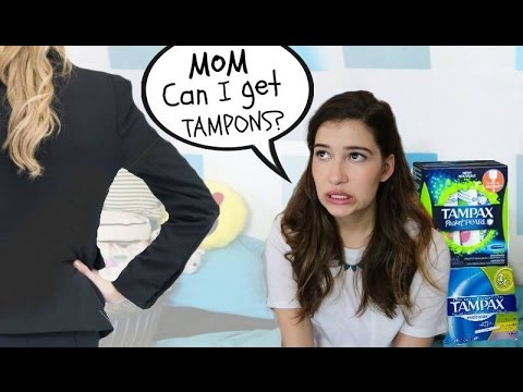 How To Get Your Mom To Let You Wear Tampons! How To Get Your Mom To Let You Wear Tampons!