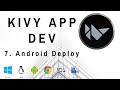 Android deployment - Kivy Mobile and Desktop App Dev w/ Python