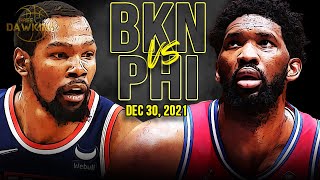 Brooklyn Nets vs Philadelphia 76ers  Game Highlights | Dec 30, 2021 | FreeDawkin