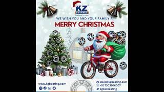 🎄✨ KZ Bearings Wishes You a Merry Christmas! 🎅🎁#industrialbearings #machine #iso9001 #kgbearingindia