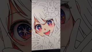 【推しの子】星野アイちゃん　私より綺麗に描ける人いる?　#推しの子 #shorts #アイドル