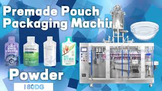 Fully Automatic Duplex Model Liquid  Irregular-shaped bags Horizontal Packaging Machine【Huapack】