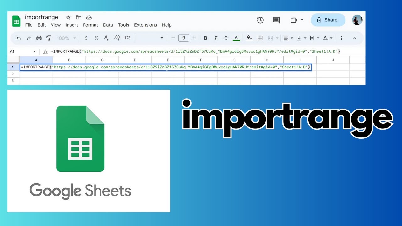 Mengambil Data Dari Spreadsheet Yang Berbeda Dengan IMPORTRANGE ...