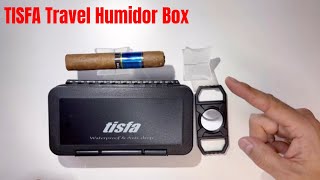 Review | TISFA Travel Humidor Box Cigar Case for 3-4 Cigars