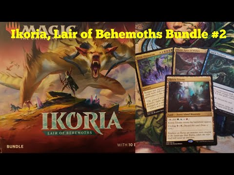 MTG Ikoria, Lair Of Behemoths Bundle Opening. - YouTube