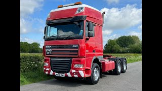 DAF XF 105 510 6 X 4 Double Drive Tractor Unit