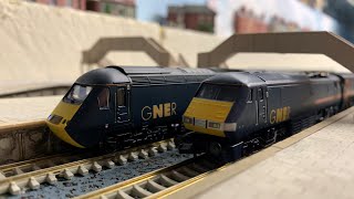 Building an N Gauge layout - Part 2 - Progress and running session