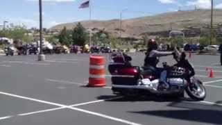 joanna needham wins goldwing riding competition