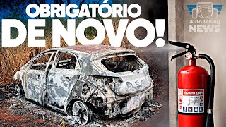 A TRETA DOS EXTINTORES NOS CARROS VOLTOU (E EU JÁ SOU CONTRA)