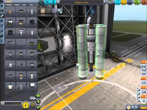 Kerbal Space Program Tutorial Build and Fly a Basic Rocket In 1.0 Kerbal Space Program Tutorial Build and Fly a Basic Rocket In 1.0