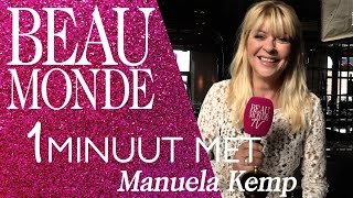 1 MINUUT MET - Manuela Kemp