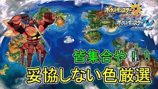 マッシブーン色違い出たけどリセット　【概要欄読んでから質問どうぞ】【ポケモンＵＳＵＭ】