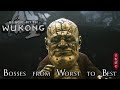 Ranking the Black Myth: Wukong Bosses from Worst to Best