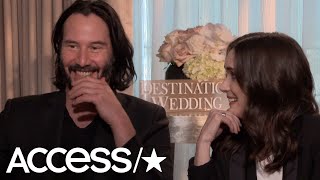 Keanu Reeves \u0026 Winona Ryder Hilariously Discuss Their Awkward 'Destination Wedding' Sex Scene!