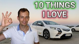 10 things I love in this car! - Opel Ampera review