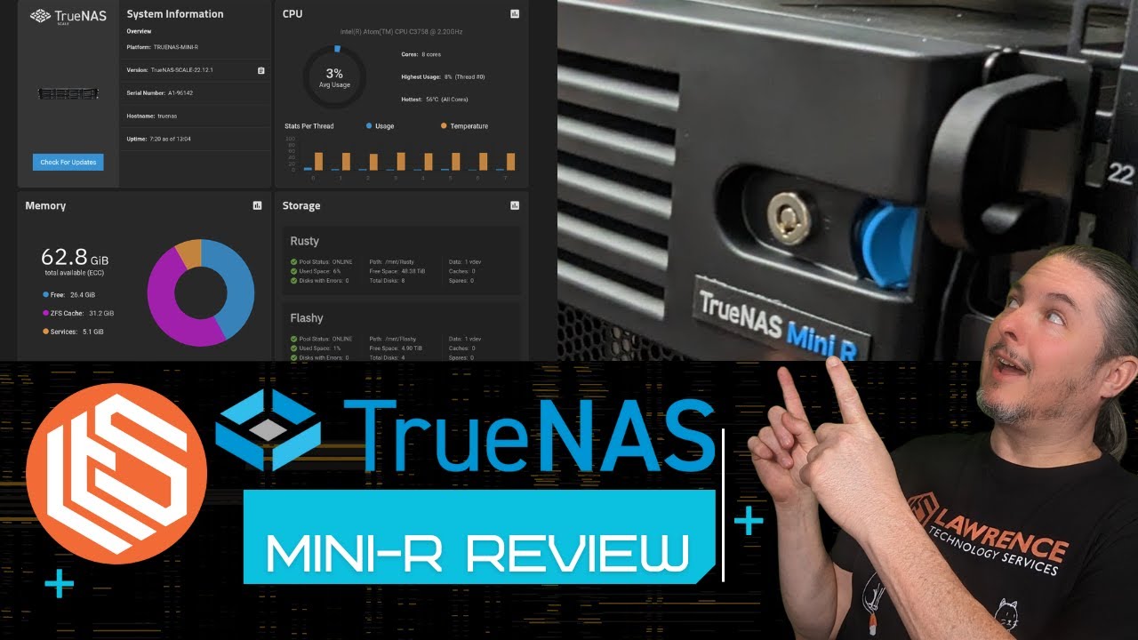 TrueNAS Mini R Review - YouTube