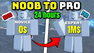 I Went From Noob To Pro In Roblox Fisch Under 24 HOURS!