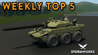 Stormworks Weekly Top 5 Workshop Creations - Episode 164