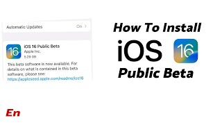 How To Install iOS 16 Public Beta on Your iPhone for FREE Without Data Loss | Detailed 2022 Tutorial