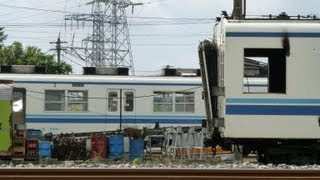 【解体開始】野田線 廃車8000系 8140F解体開始　渡瀬北留置線