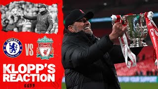 Klopp's Reaction: 'For tonight, it was perfect, I'm really happy' | Chelsea vs Liverpool