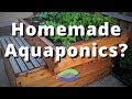 Homemade aquaponics