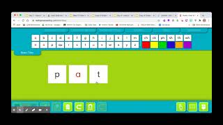 Using Free Letter Tiles on Really Great Reading