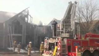 Raw Video: Hillview Fire Damage