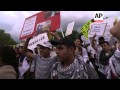 Protest against ongoing Israeli attacks on Gaza