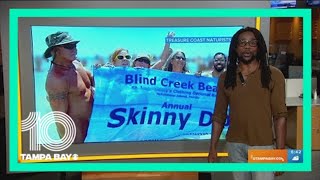 Florida naturist group breaks skinny dipping record