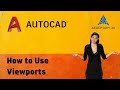AutoCAD Tutorial Using Viewports