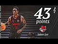 All of Saben Lee's record-tying 43 points | #BasketballCL 2024-25