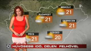 Gaál Noémi 2012 09 28 Reggel Időjárás - Sexy Hungarian Weather Forecast Girl