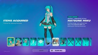 I Tried the Fortnite Hatsune Miku Bundle (Is It Worth 3,200 V-Bucks?)