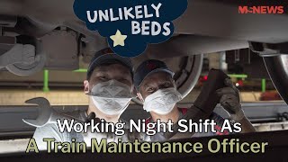 Working Night Shift As A SMRT Train Maintenance Officer | Unlikely Beds Episode 02