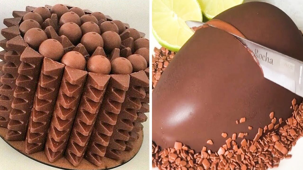 Simple Homemade Dessert Ideas For Your Family! | So Tasty Chocolate Cake Decorating Tutorials