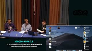 AGDQ 2019 Panels: Classic Games Done Quick: How it all Started
