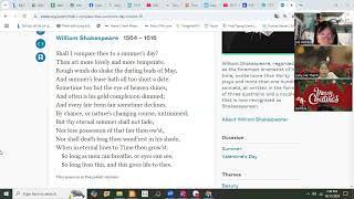 Sonnet 18 Shakespeare - Shall I compare thee to a summer’s day? - Hà Thanh 11 & Khánh Thy 12