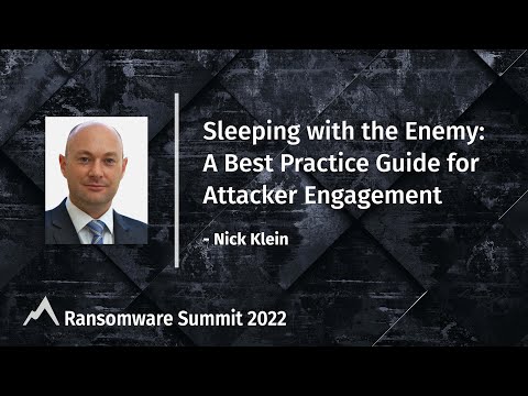 Sleeping with the enemy: A best practice guide for dealing with attackers