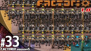 #33【シミュレーション】こたつのFactorio Season5（ファクトリオ）ゲーム実況【正式リリース1.0へ!!】