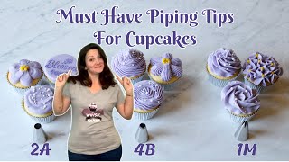 Must Have Piping Tips For Cupcakes