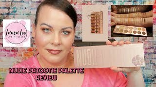 Swatches on Different Skintones // NUDIE PATOOTIE Palette Review // All Questions Answered
