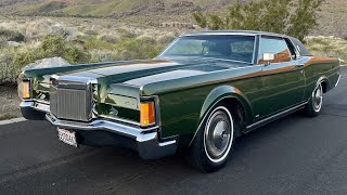 1971 Lincoln Continental Mark III: Green with Envy!