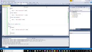 Virtual Function and Virtual destructor example