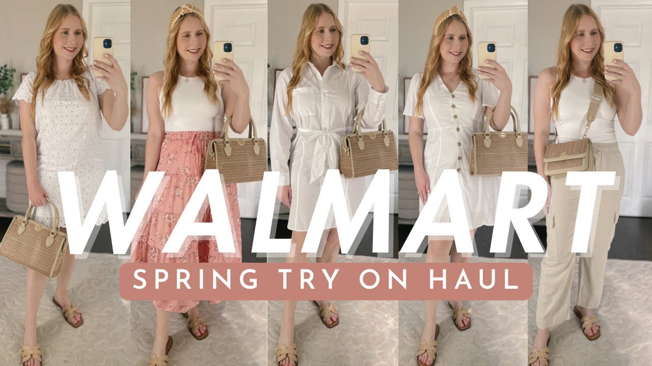 Walmart Spring Try On Haul 2024 Walmart New Arrivals Haul